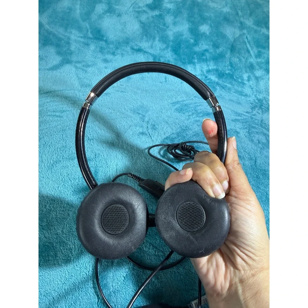 Jabra UC Voice 550 Duo Wired USB Headset Black Noise Cancelling Mic 5599-829-109